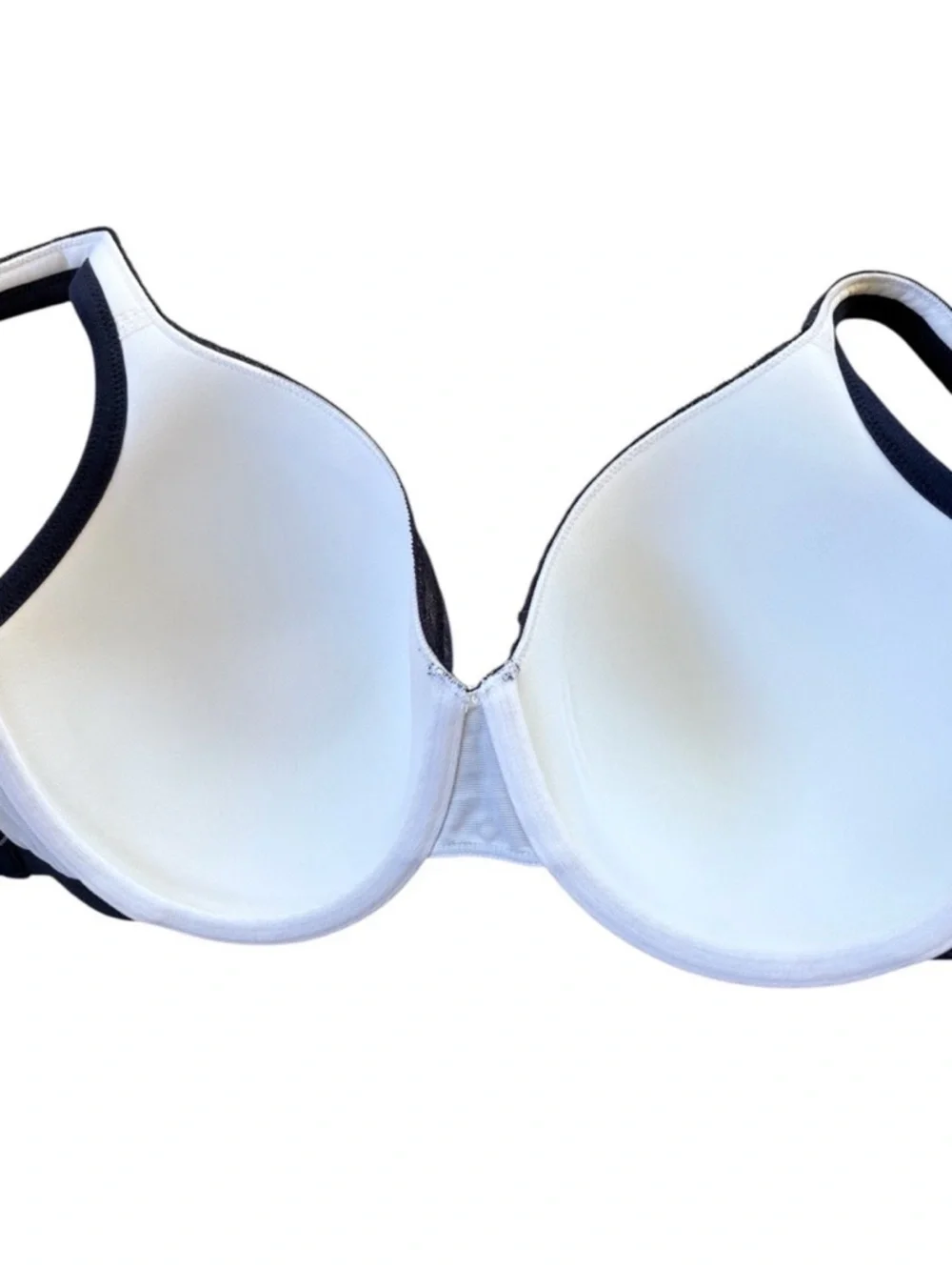 NWOT Cacique Lightly Lined Full Coverage Blue Lace Underwired Bra 38E (DD)